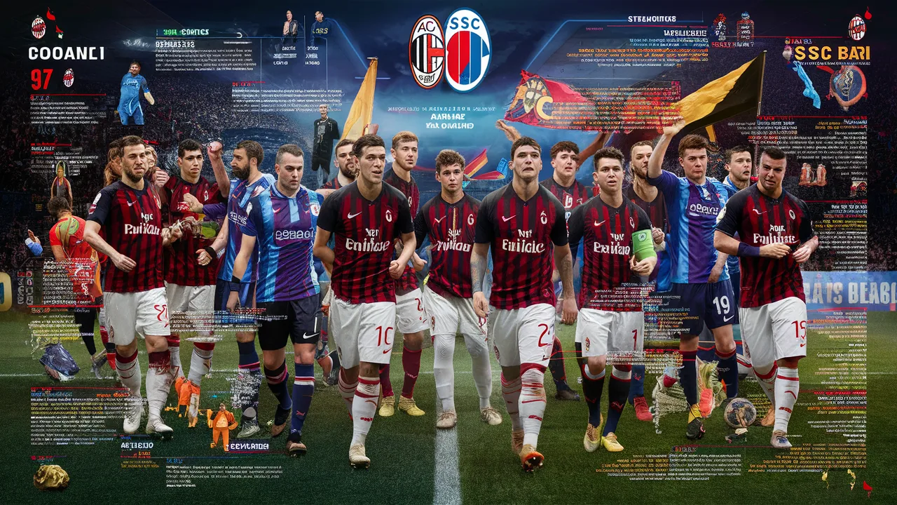 AC Milan vs SSC Bari Timeline